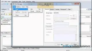 Configuring your website in LeapFTP