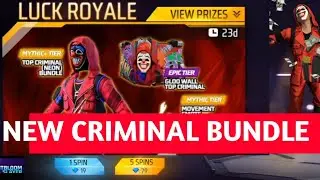 NEW CRIMINAL BUNDLE / IN LUCKY ROYAL SERVER INDONESIA