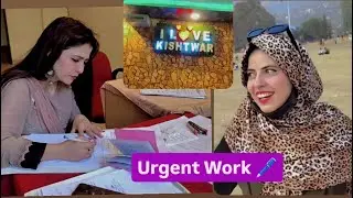 Way to Kishtwar❤️Urgent Jana padha kishtwar Zururi Kam se|| Kashmiri girl viral video|| Travel vlog