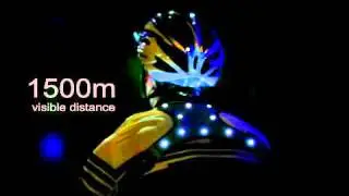 S-Triple Cyclist Sport Vest LED light