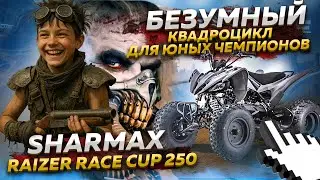 ОБЗОР Sharmax Razer Race Cup 250 &mdash; БЕЗУМНЫЙ квадроцикл для юных чемпион
