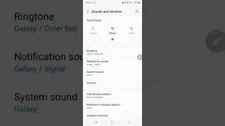 Samsung galaxy s22 ultra vibration controls