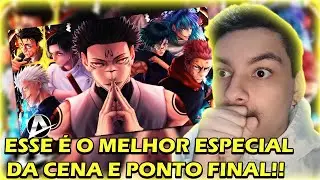 (ELE APOSENTOU JUJUTSU!!) REACT ♪ SHINJUKU | Sukuna Vs Feiticeiros | AniRap