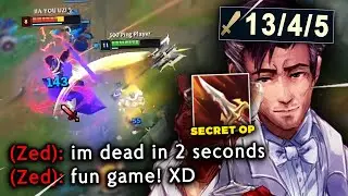 I'VE FOUND THE SECRET JAYCE TECH!! SANGUINE BLADE JAYCE IS THE ULTIMATE POWERSPIKE! [Jayce vs. Zed]