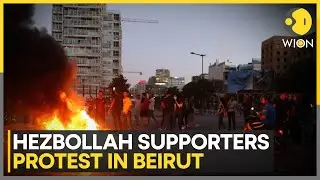 Hezbollah Supporters Stage Protest in Beirut | World News | WION