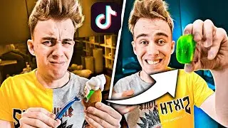 TESTUJEMY POPULARNE JEDZENIOWE LIFEHACKI Z TIKTOKA 1 *OBRZYDLIWE*