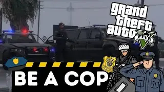 Как стать полицейским в GTA 5 | PlayStation 4, PlayStation 5, XBOX 1, XBOX Series X.