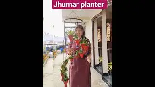 #jhumar planter🌳#diy#creativity#old_plastic_bottle#My_happy_place🌿#gardening🪴#gogreen🌳#youtubeshorts