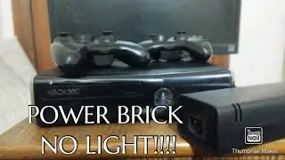 How to fix XBOX 360 No Light power brick?!!!!!!!! Easy Fix