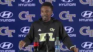 GT Football: #ULvsGT Student-Athletes Media Availability (Lane, Smith, Moala)