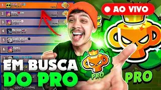 FALTA POUCO! 🔥 EM BUSCA do PRO no MODO RANQUEADO 🔥 BRAWL STARS