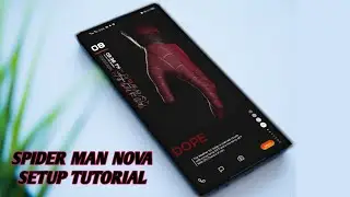 best  Setup Spider-Man: Nova launcher setup//Ep.18