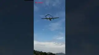 Vtol Fixed Wing Uav Autonomous Follow and Landing On Moving Platform - Simulating Moving.#shorts