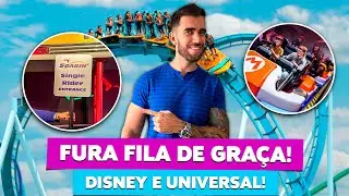 Fure fila dos parques de Orlando e de GRA&Ccedil;A! Single Riders na Disney e Universal!