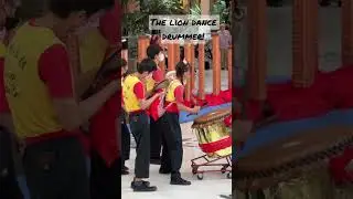 2023 Feb - Malaysian Lion Dance drummer