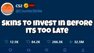 CS2 Investing Skins you have to BUY right NOW!