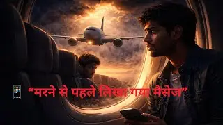 ✈️ मरने से पहले लिखा गया वो मैसेज | Plane Mystery Story in Hindi