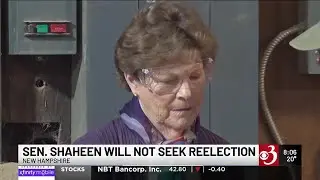 U.S. Senator Jeanne Shaheen announces plans for retirement