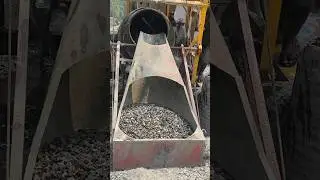 Concrete Mixer Machine Functioning sound #asmr