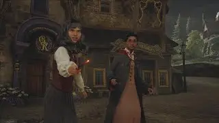 Hogwarts Legacy - Troll Boss Fight in Hogsmeade