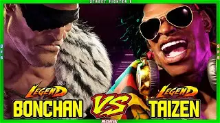 SF6 Bonchan (Sagat) VS Taizen (Dee Jay)💥Messatsu!💥スト6💥Street fighter 6