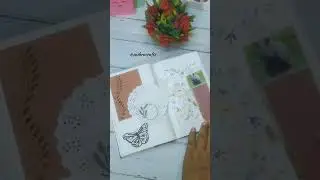 journal art 🎨 #youtubeshorts #art #crafts #journal #shorts