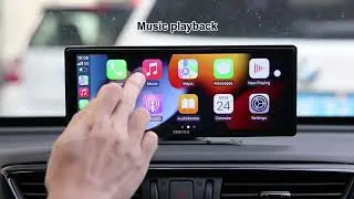 10-inch Carplay & Android Auto | Portable Car Stereo -TS0001 PRO - Unboxing and Features - English