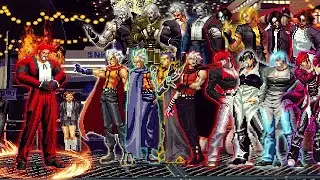 [KOF Mugen] Final Blue Flame Rugal Vs 16 Ultimate Superpower Team