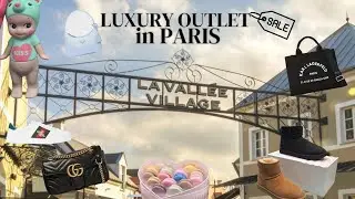 OUTLET DE LUJO EN PARIS | LUXURY OUTLET IN PARIS - LA VALLÉE VILLAGE 2025 | PARIS VLOG