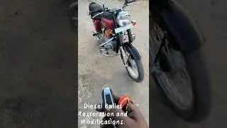 Diesel Bullet Mechanic done a restoration and a new work for a bullet.