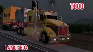 KW T800 LA MU&Ntilde;ECA RUMBO A UN PUEBLO DE UN FAMOSO CICILISTA 🚴