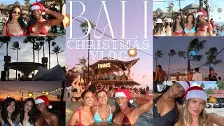 BALI CHRISTMAS VLOG  | Canggu, Finns Beach Club, Muay Thai, Solo + Black Girl Travel Tips