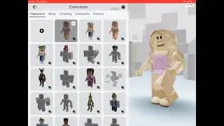 Showing you how to get thick legs in Roblox
