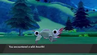 Shiny Anorith after 281 encounters!|Pokemon Sword and Shield