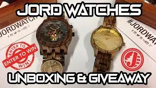 Unboxing Jord Watches & GIVEAWAY