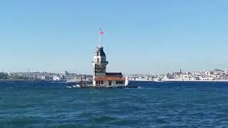 The Maiden Tower had two other names: Damalis and Leandros. #uskudar #istanbul #turkey #travel #sea