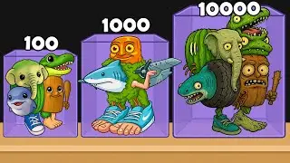 BRAINROT: MERGE FELLAS BOSS Evolution | Suika Game Gameplay Walkthrough - Reaching Max Level!
