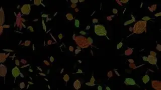 Falling leaves animation background | leaves animation overlay | After effects HD free download