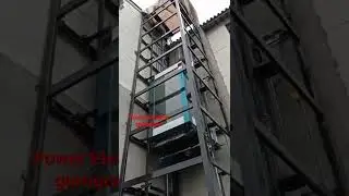 Power Elevator structure lift #elevator