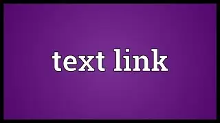 Text link Meaning