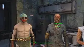 Fallout 4: Bringing Billy home/Ghoul kid from the fridge.