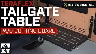 Jeep Wrangler Teraflex Tailgate Table (2007-2017 JK) Review & Install