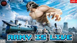 🔴LET'S EXPLORE 3.8 STEAMPUNK FRONTIER || BGMILIVE With ARMY IS LIVE  ROAD TO 5K SUBSCRIBER