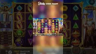 GATES OF HEAVEN PAYED A LIL🧃 ft.@daancsg #stake #mines #slots #reels #relatable #satisfying #daancsg