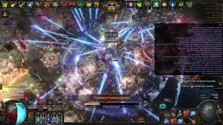 [PoE 3.20] Kinetic Blast Cast on Crit Fireball with Petrified Blood