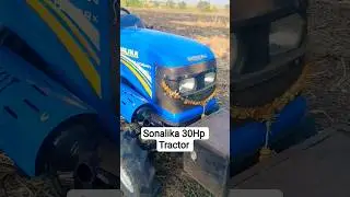 Sonalika Bagban Di 30Rx And Sugarcane Cutter #vehicleline #30hptractor #4wheeldrive #farming