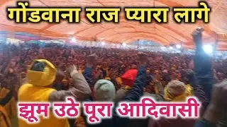 गोंडवाना राज प्यारा लागे !! सुंदर गाना झूम उठे पूरा आदिवासी समाज !! गोंडी साहित्य सम्मेलन अमरकंटक 