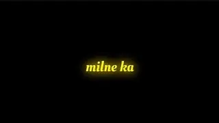 Hindi song lyrics status | Instagram trending reels Status | Black Screen Status | WhatsApp status