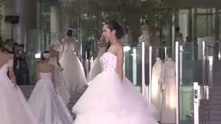 Hanae Mori manuscrit Wedding 2017 S/S
