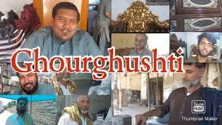 Village Ghourghushti furniture market Munsab k Hazro vlog Pakistan